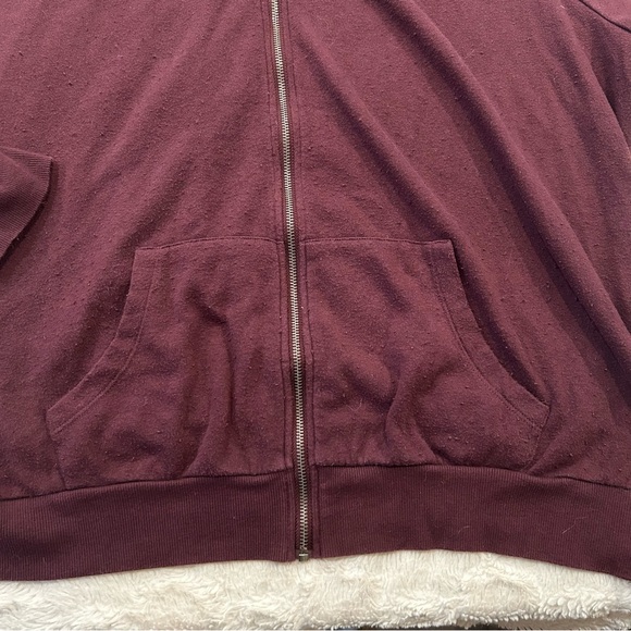 Disney Villains - Evil Witches Club Maroon Zip Up Hoodie (Wear/Flaws) - Size 3 - Picture 6 of 10